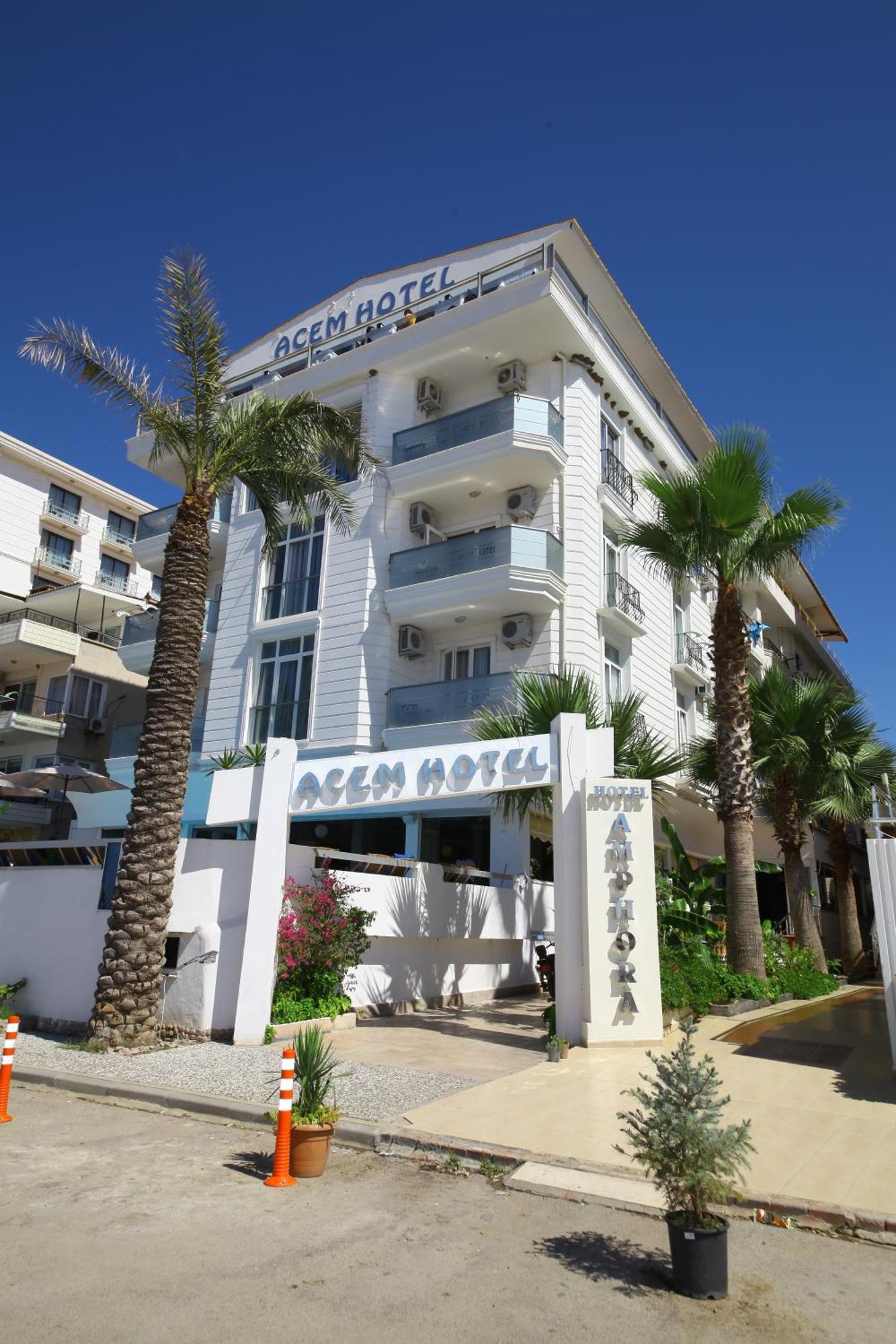 Acem Hotel Ayvalı Exteriör bild